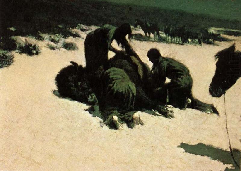 Hungry Moon, Frederic Remington